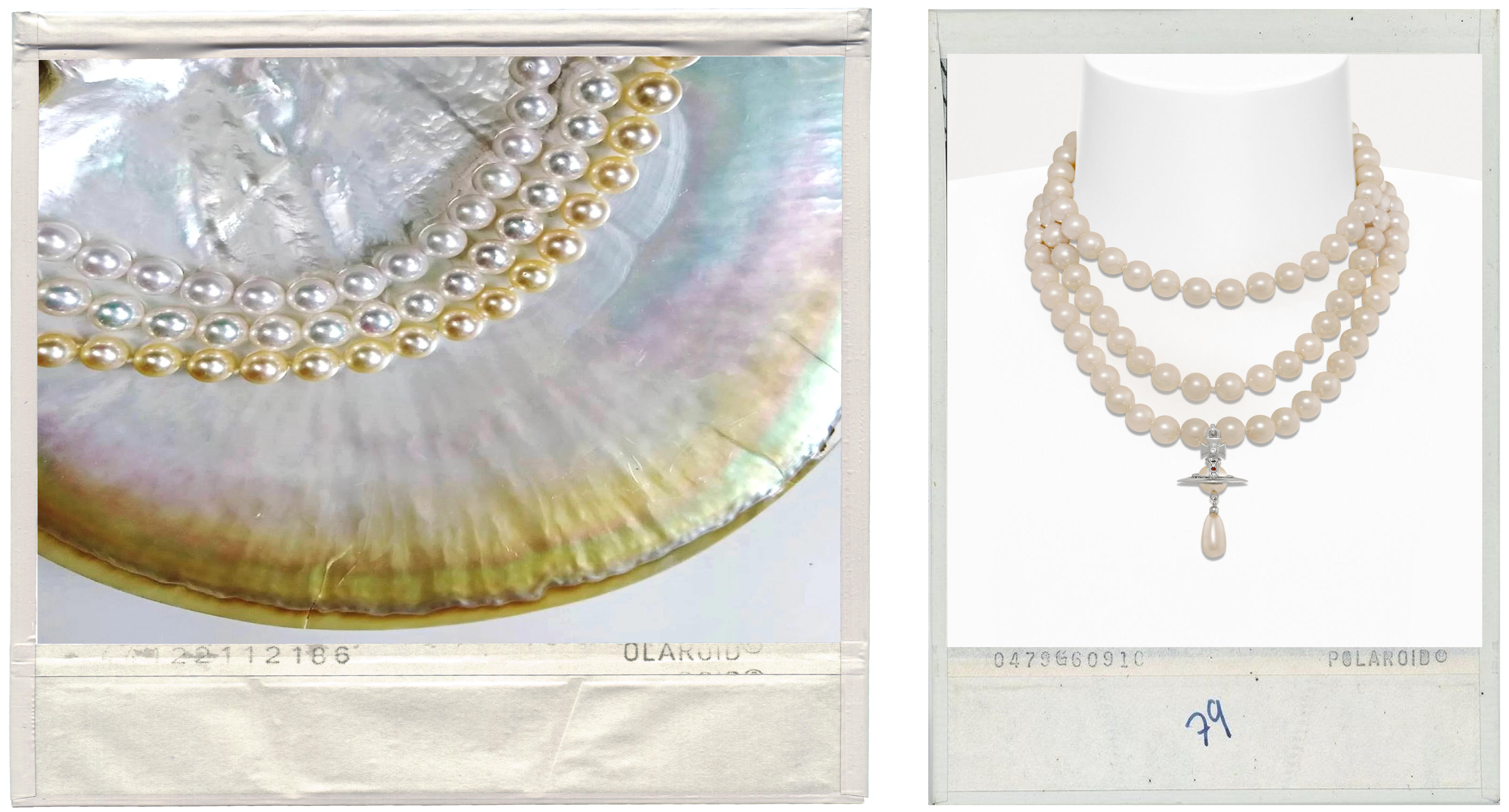 Vivienne Westwood mother of pearl jewellery